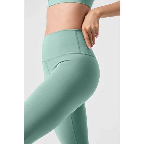 XS Alo Airlift 7/8 Leggings Botanical Green - Picture 3 of 16